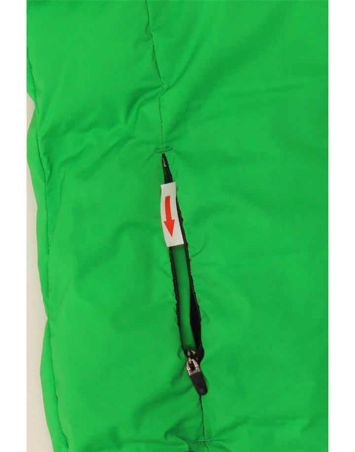 Jachetă căptușită cu glugă Superdry pentru femei UK 8 Small, verde, poliester