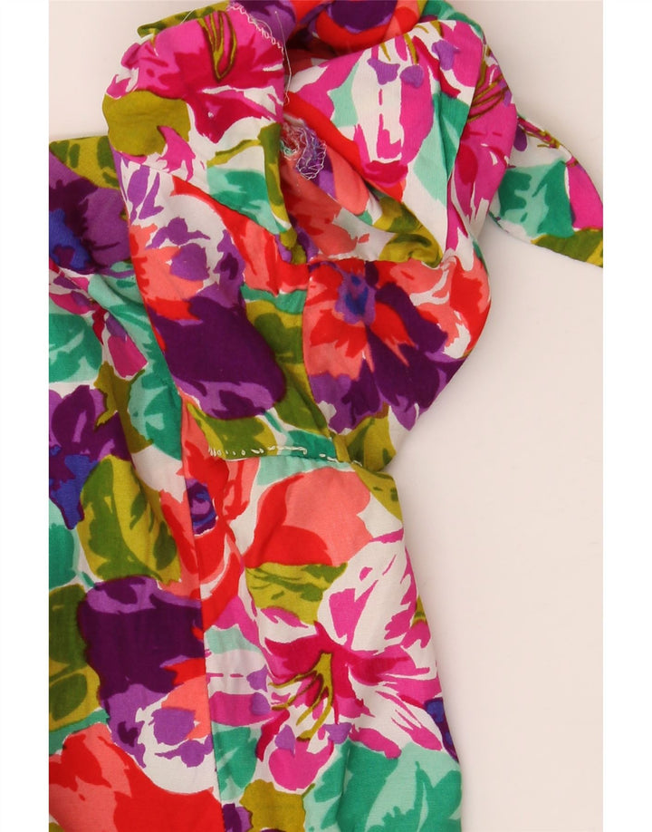 Bluză cămașă cu mânecă scurtă pentru femei Superior IT 46 mare, multicoloră, florală