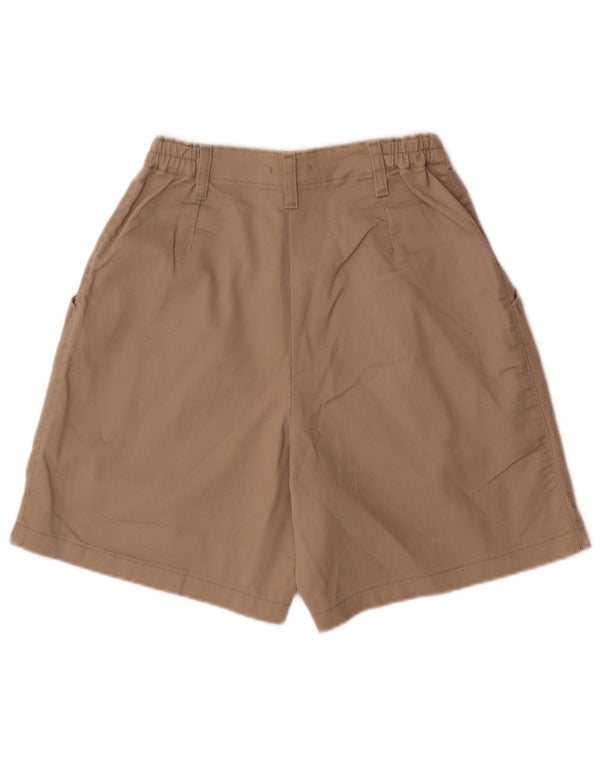 Pantaloni scurți casual LEE pentru femei cu talie înaltă, cu fixare, US 4 Small W24, bumbac bej