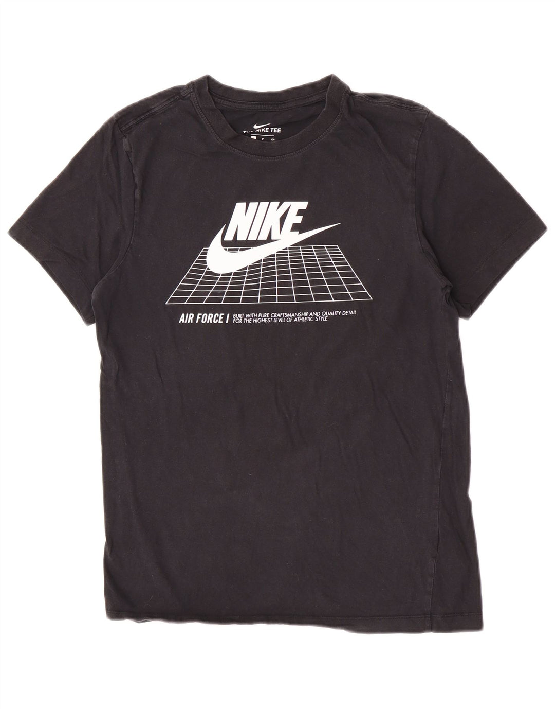 Tricou grafic Nike pentru bărbați Top mic, negru, bumbac