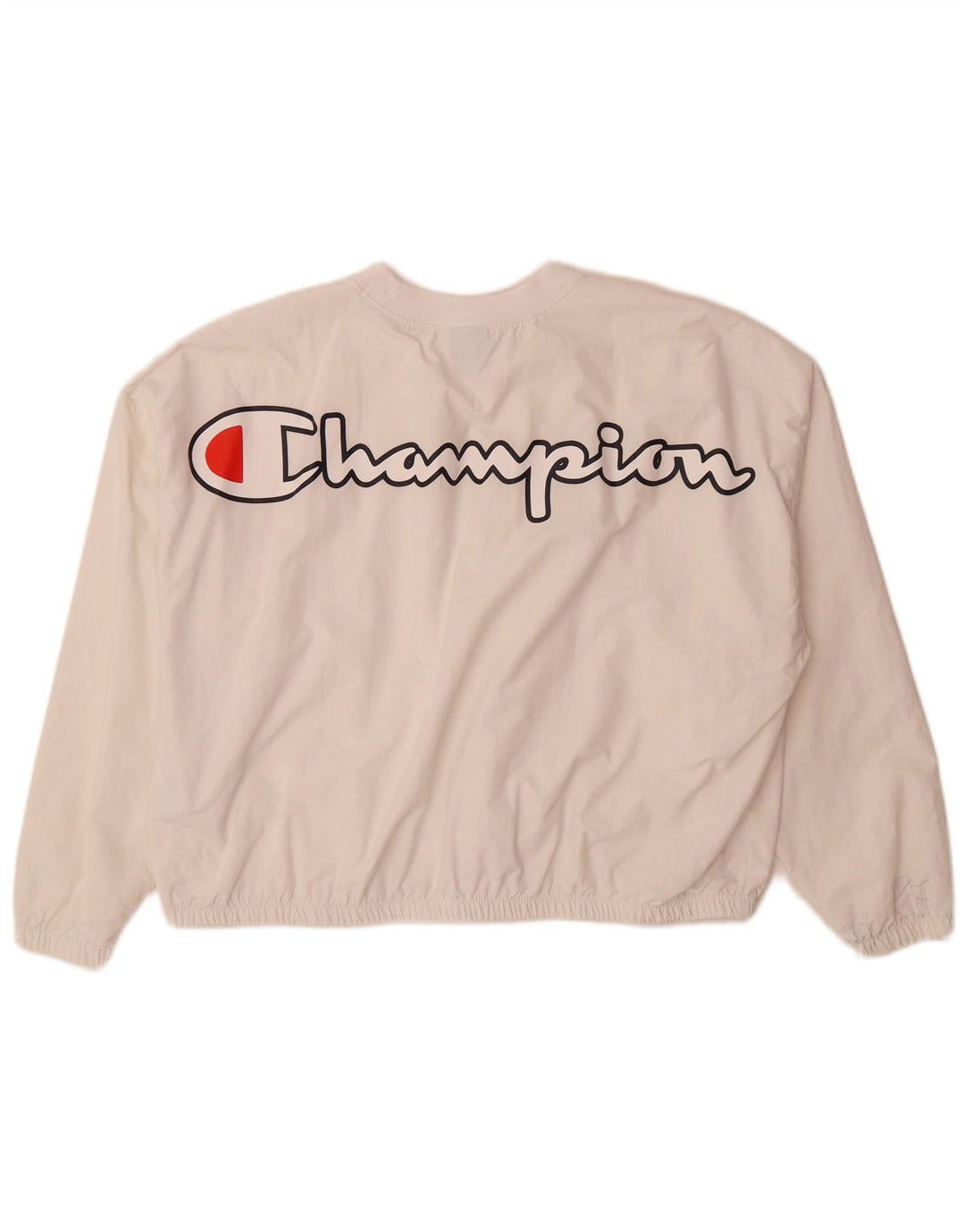 Top de trening pentru femei Champion, cu grafic supradimensionat, cu pulover UK 10 Small White