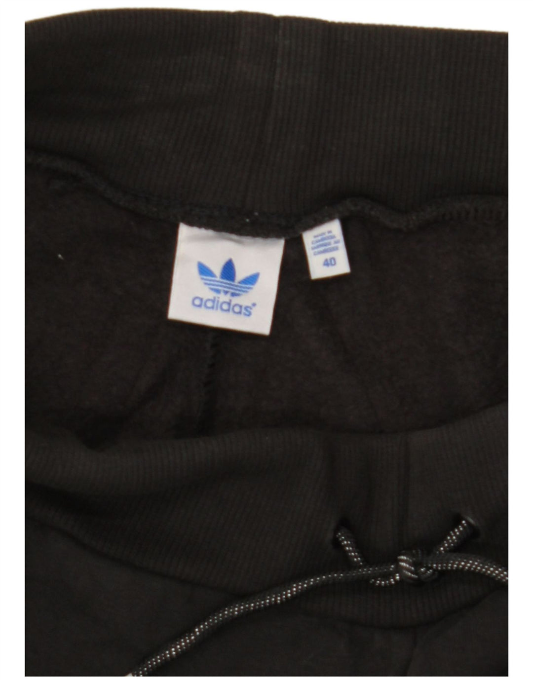 Bermude sport ADIDAS pentru femei EU 40 bumbac mediu negru