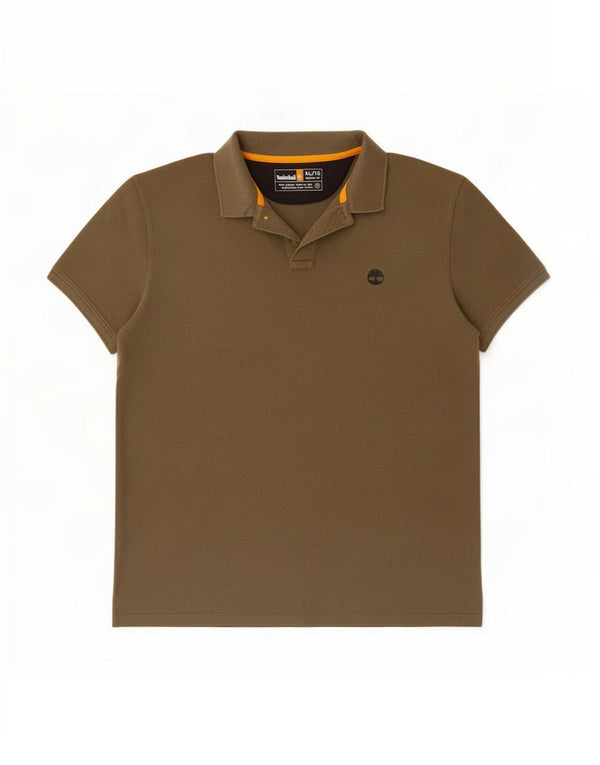 Cămașă polo Timberland pentru bărbați, XL, bumbac kaki