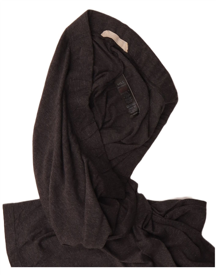 MARKS & SPENCER Pantaloni de trening pentru femei UK 10 Bumbac gri mic
