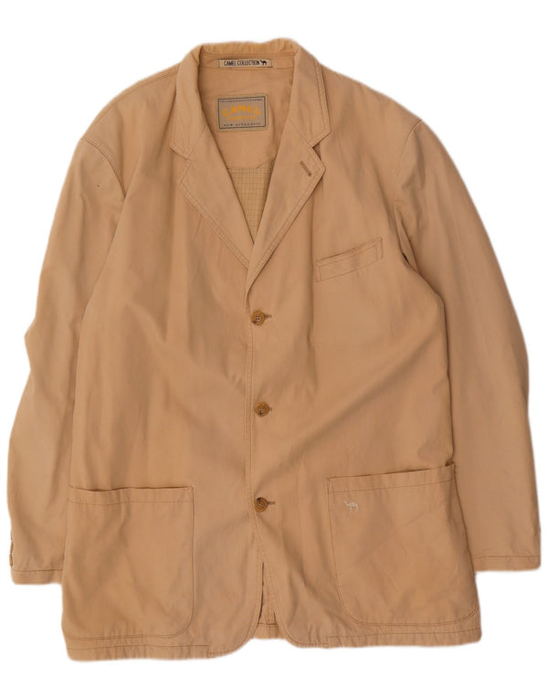 Jachetă pentru bărbați Camel Active cu 3 nasturi, IT 54 XL, bumbac bej