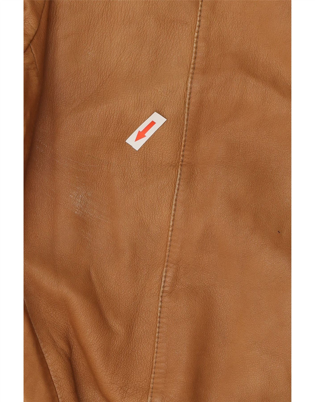 Geacă de piele vintage pentru bărbați IT 54 2XL maro