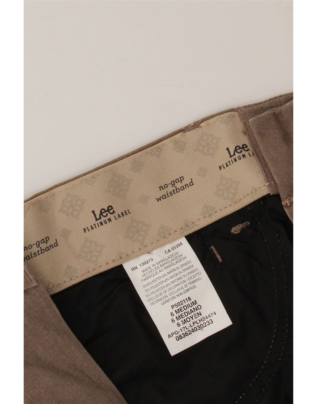 LEE Womens Platinum Label Casual Trousers US 6 Medium W30 L32 Beige Vintage Lee and Second-Hand Lee from Messina Hembry 