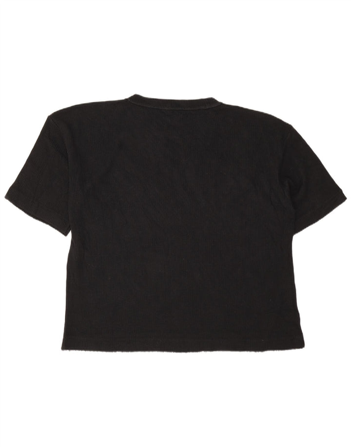Tricou grafic pentru bărbați Zara Top mare negru