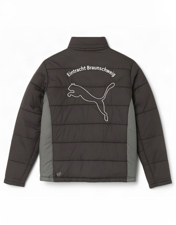 Jachetă căptușită cu glugă pentru bărbați Puma Eintracht Braunschweig UK 38 Medium Black
