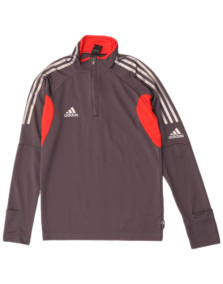 Adidas pentru bărbați Climacool Pullover Trening Top UK 36/38 Small Gri