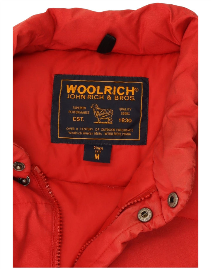 WOOLRICH Gilet căptușit pentru bărbați UK 38 Medium Red