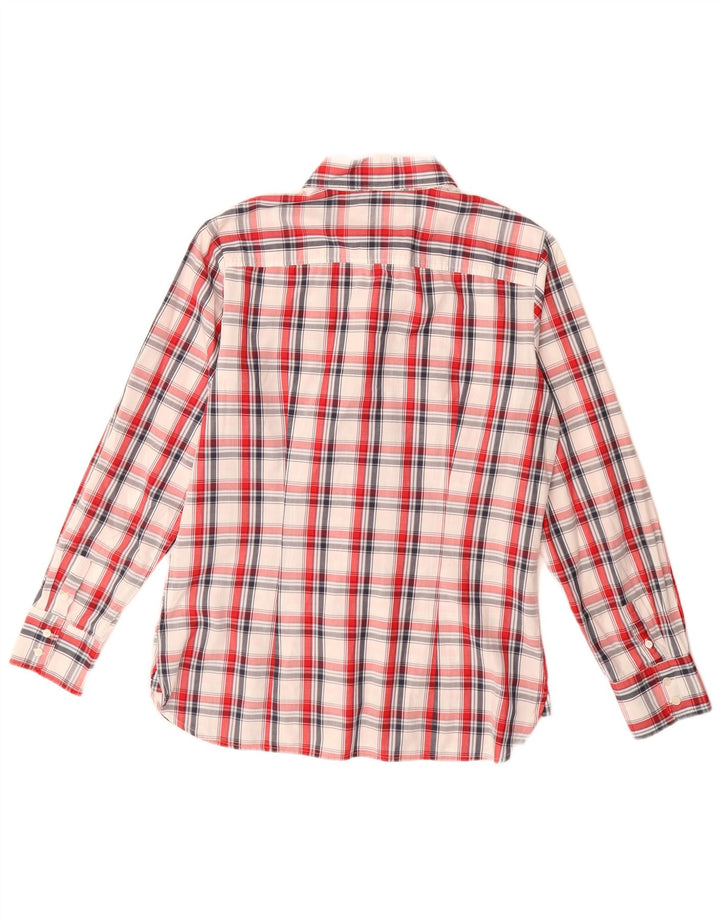 Cămașă Tommy Hilfiger pentru femei US 12 Large Red Check Bumbac