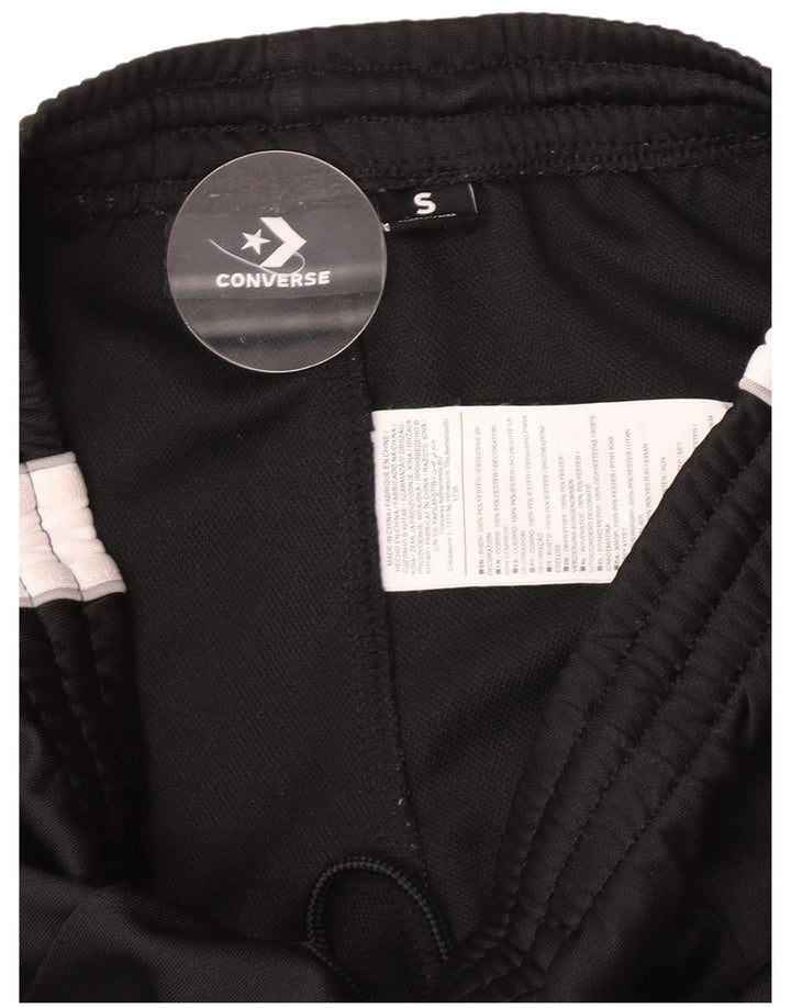 Pantaloni de trening Converse pentru femei UK 8 Small, negru, poliester color bloc