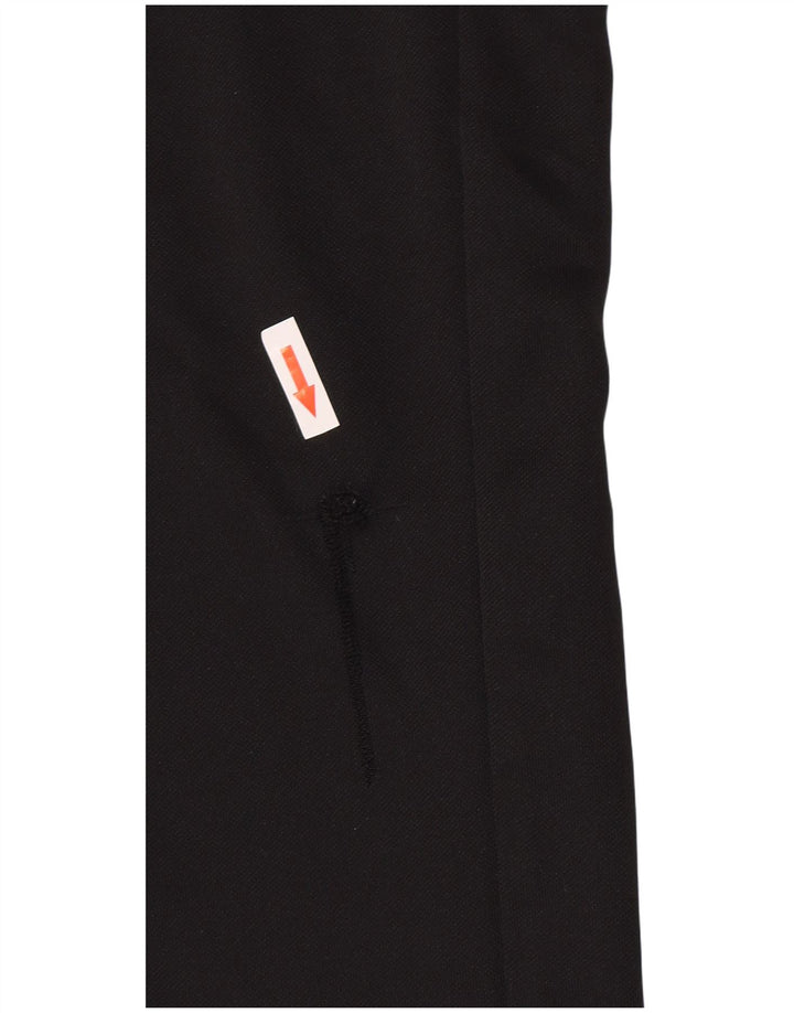 Pantaloni de trening Adidas Climalite pentru bărbați, poliester negru mic