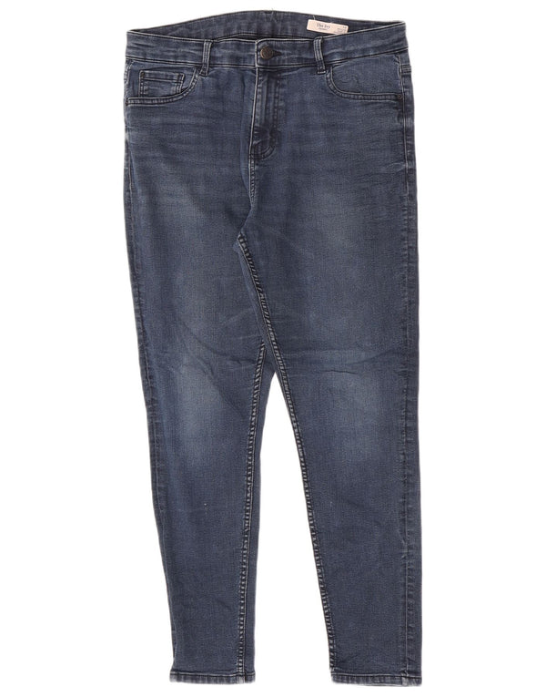 Blugi skinny The Ivy pentru femei Marks & Spencer UK 14 Medium W30 L26 Albastru
