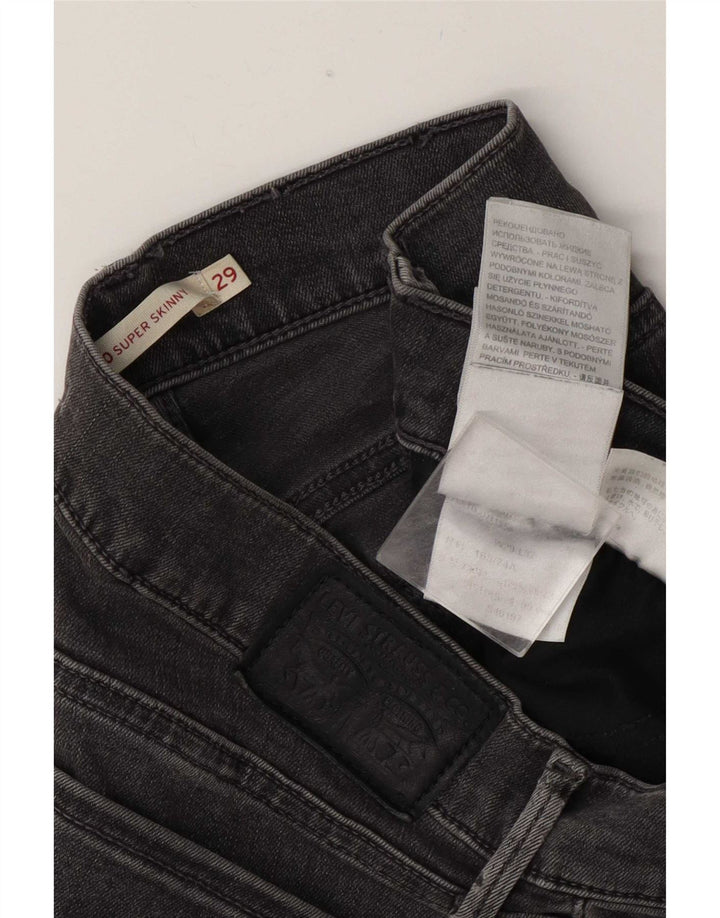 Blugi Levi's 710 Super Skinny pentru femei W29 L32 bumbac gri