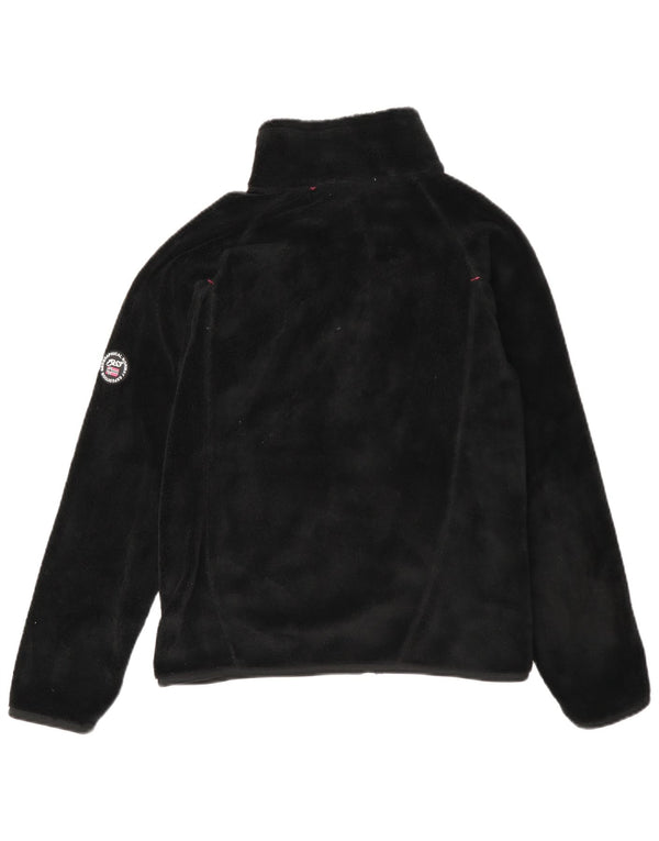 Jachetă polară pentru femei Geographical Norway UK 14 Poliester mediu negru