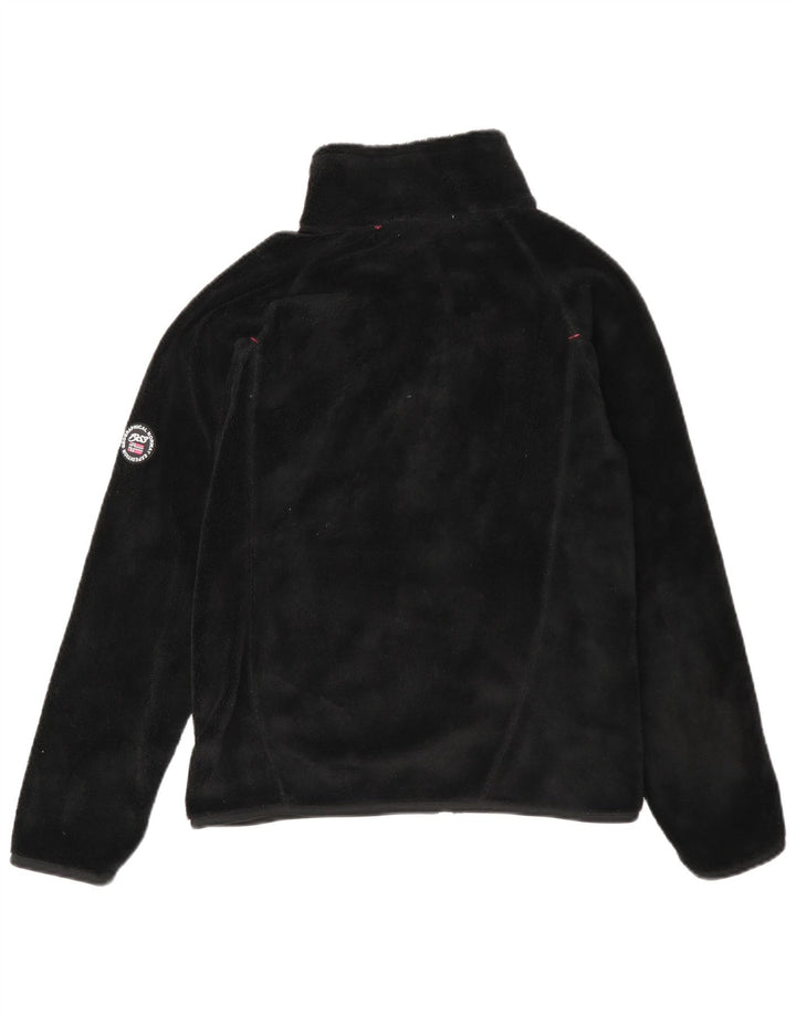 Jachetă polară pentru femei Geographical Norway UK 14 Poliester mediu negru