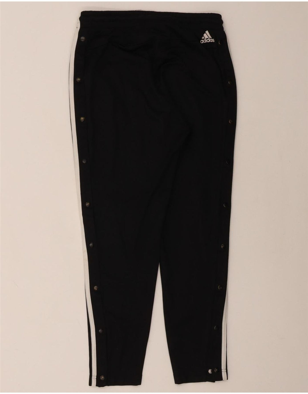 Pantaloni de trening ADIDAS pentru femei UK 8/10 Poliester negru mic
