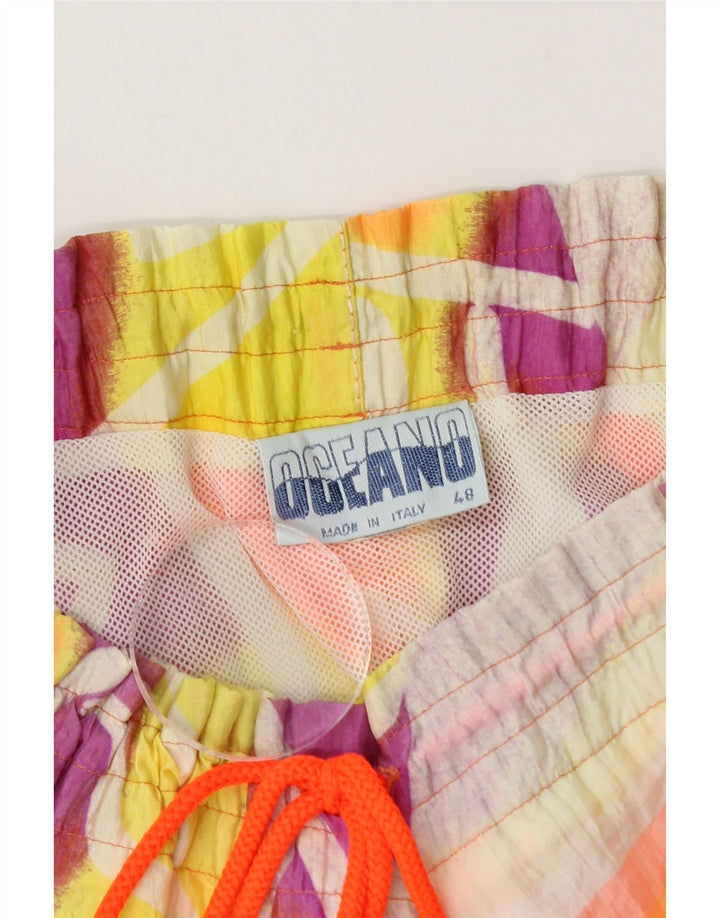 Pantaloni scurți de înot Oceano pentru bărbați IT 48 Medium Multicolor Geometric Poliamidă