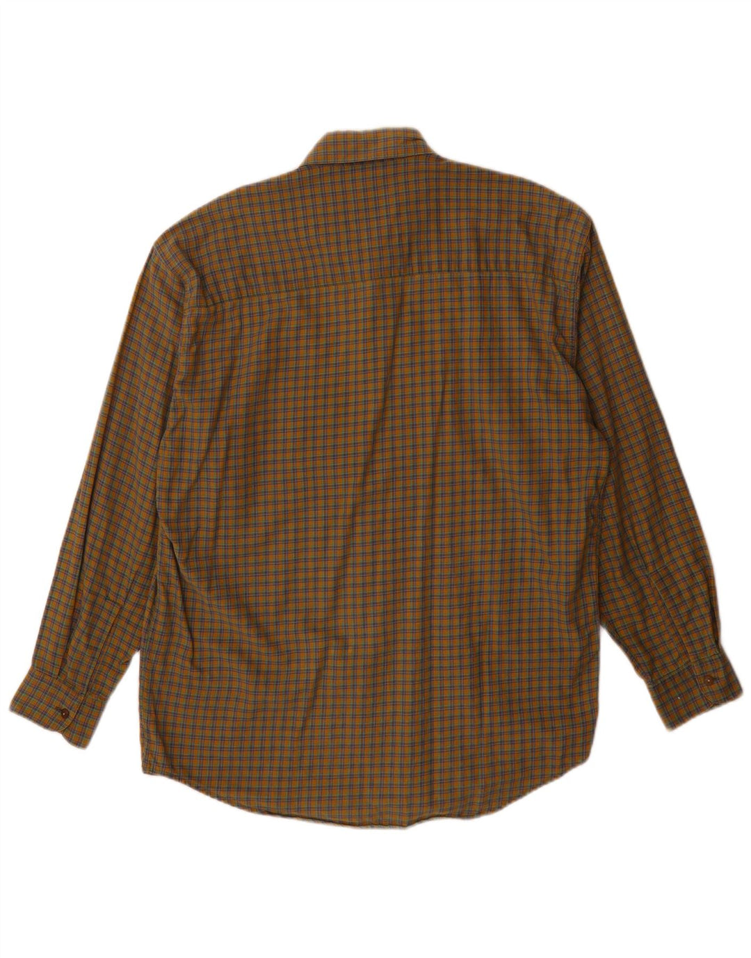 Cămașă de flanel pentru bărbați Goose & Gander IT 46, maro mare, carouri