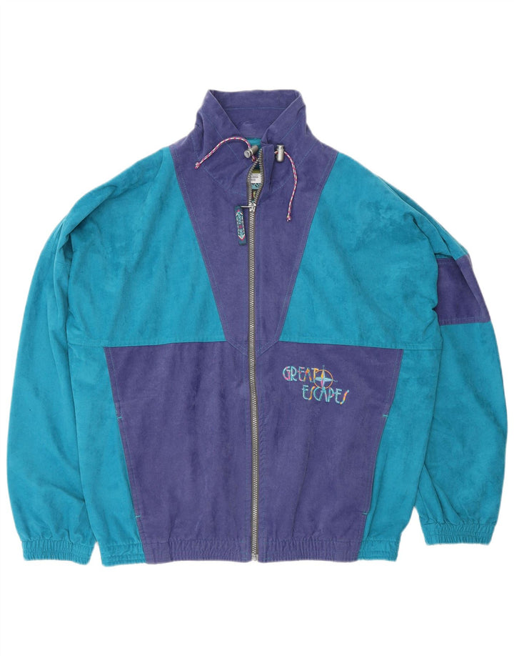 Jachetă de trening pentru bărbați Great Escapes IT 48 Medium Blue Colorblock