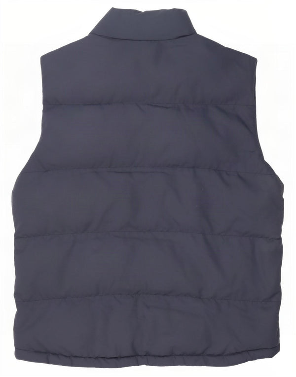 Crew Clothing Gilet căptușit pentru femei UK 12 Medium Bleumarin Poliester