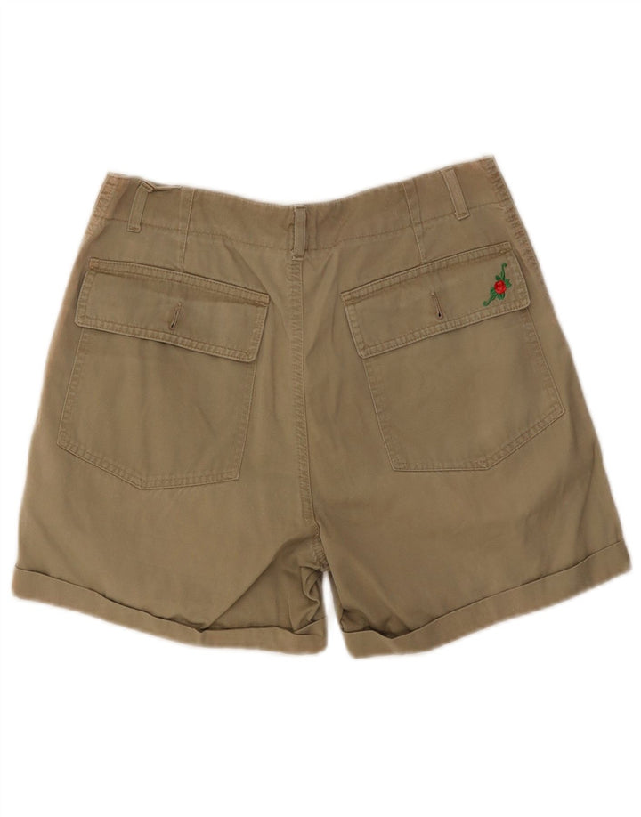 Pantaloni scurti chino vintage pentru femei W30 Medium Khaki