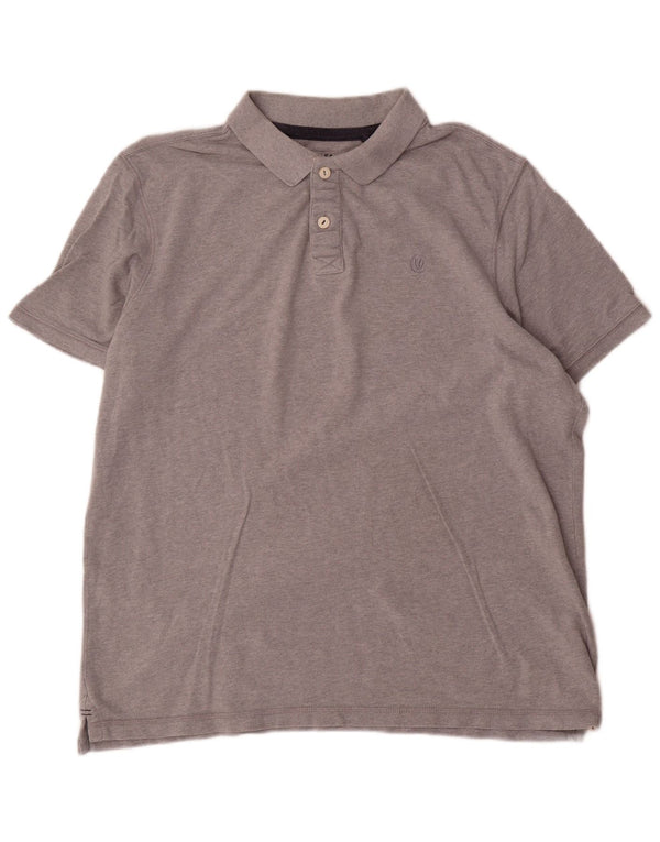 Tricou polo pentru bărbați Fat Face 2XL bumbac gri