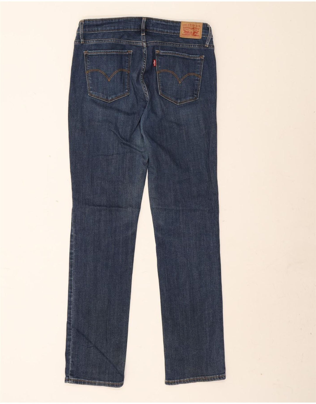 Blugi drepti 714 pentru femei Levi's W31 L32 Bumbac albastru