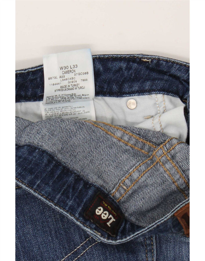 Blugi Lee Cameron Straight pentru bărbați W30 L29 Bumbac albastru