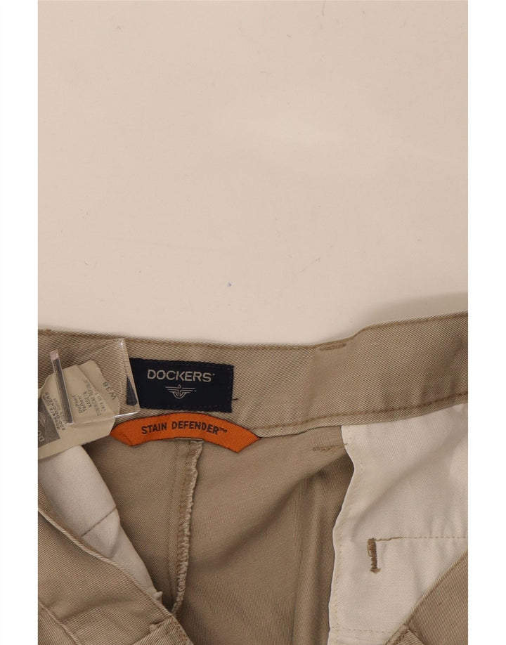 DOCKERS Mens Chino Shorts W38 XL Beige Cotton Vintage Dockers and Second-Hand Dockers from Messina Hembry 