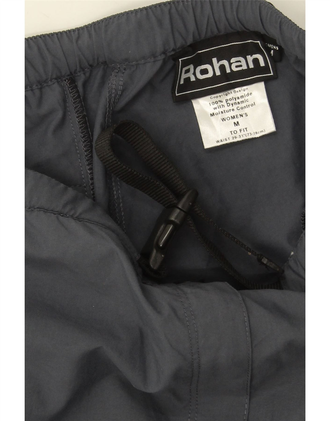 Pantaloni drepți pentru drumeții Rohan pentru femei L30 L27 Poliamidă gri