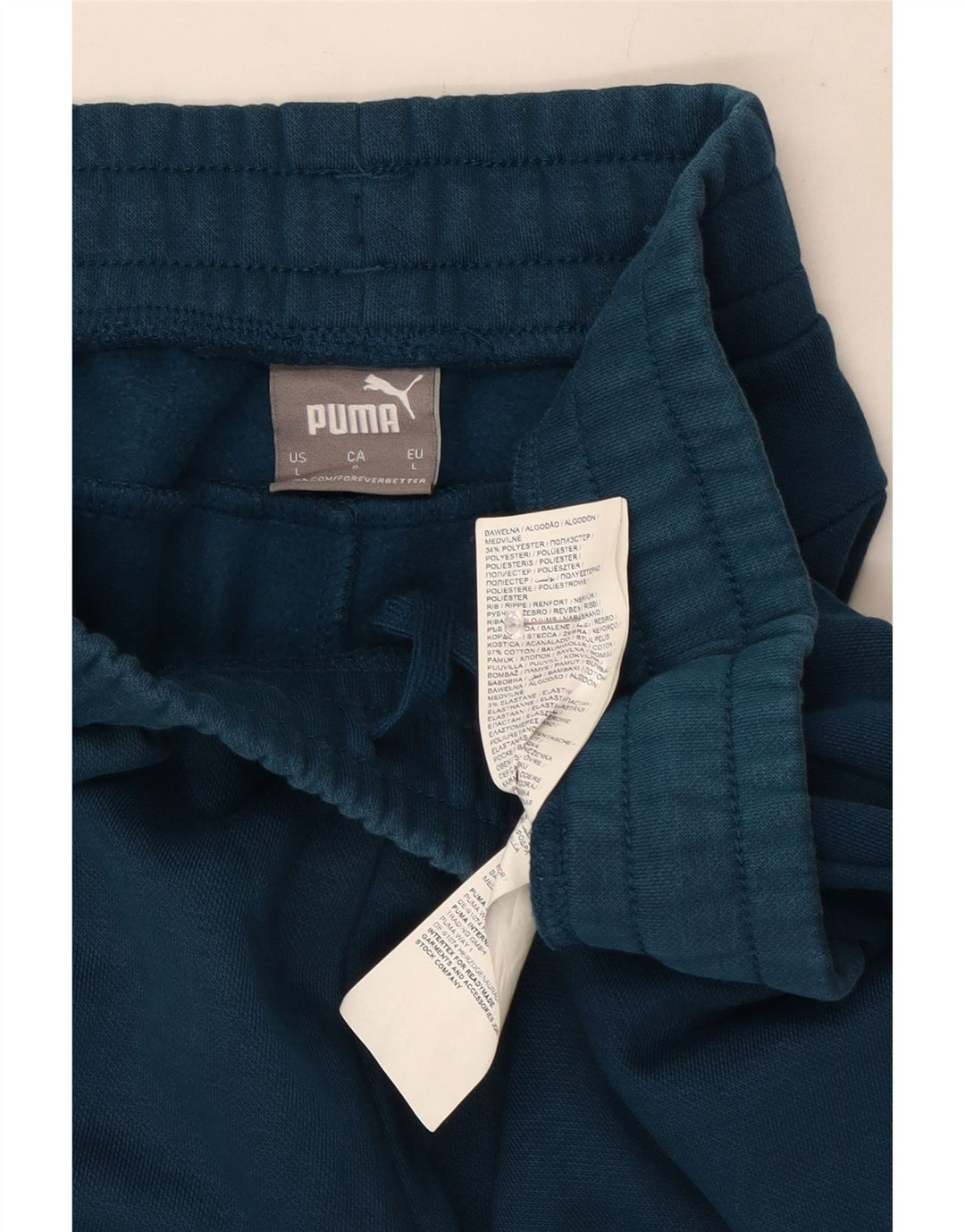 Pantaloni de trening Puma pentru bărbați Joggeri mari, albastru, bumbac