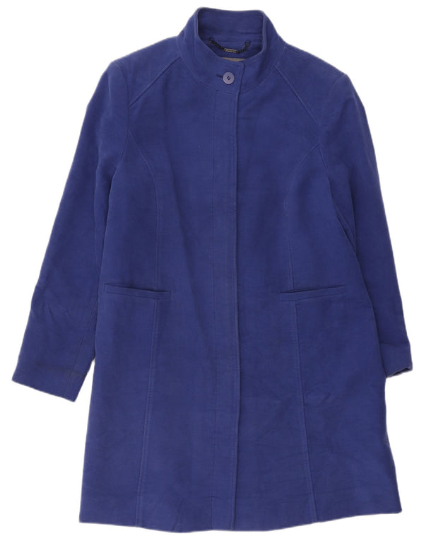Pardesiu pentru femei Laura Ashley UK 16 mare bumbac bleumarin