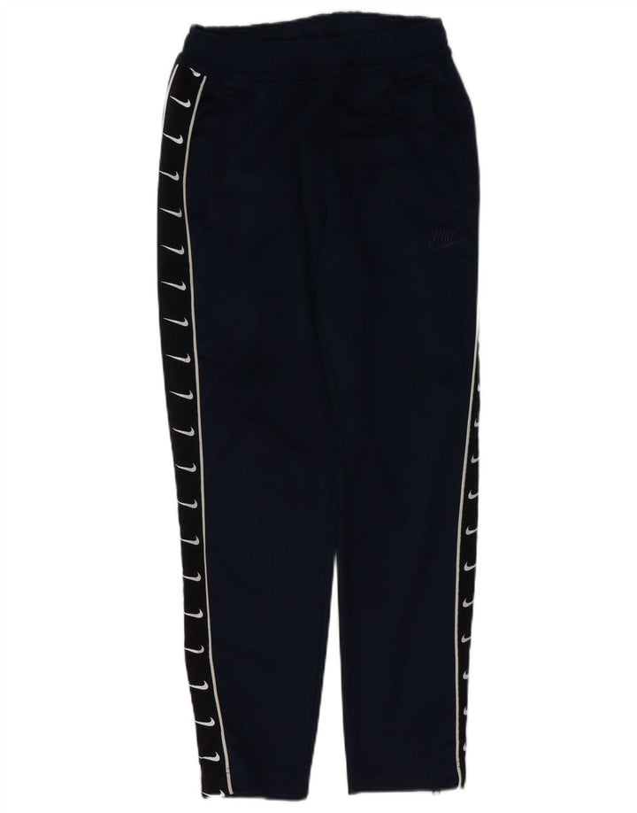 Pantaloni de trening cu grafică Nike pentru bărbați Pantaloni de jogging Mici, poliester bleumarin