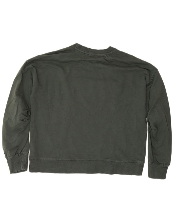 Pulover pentru damă Dkny, cu croiala relaxată, din bumbac verde mediu, UK 14