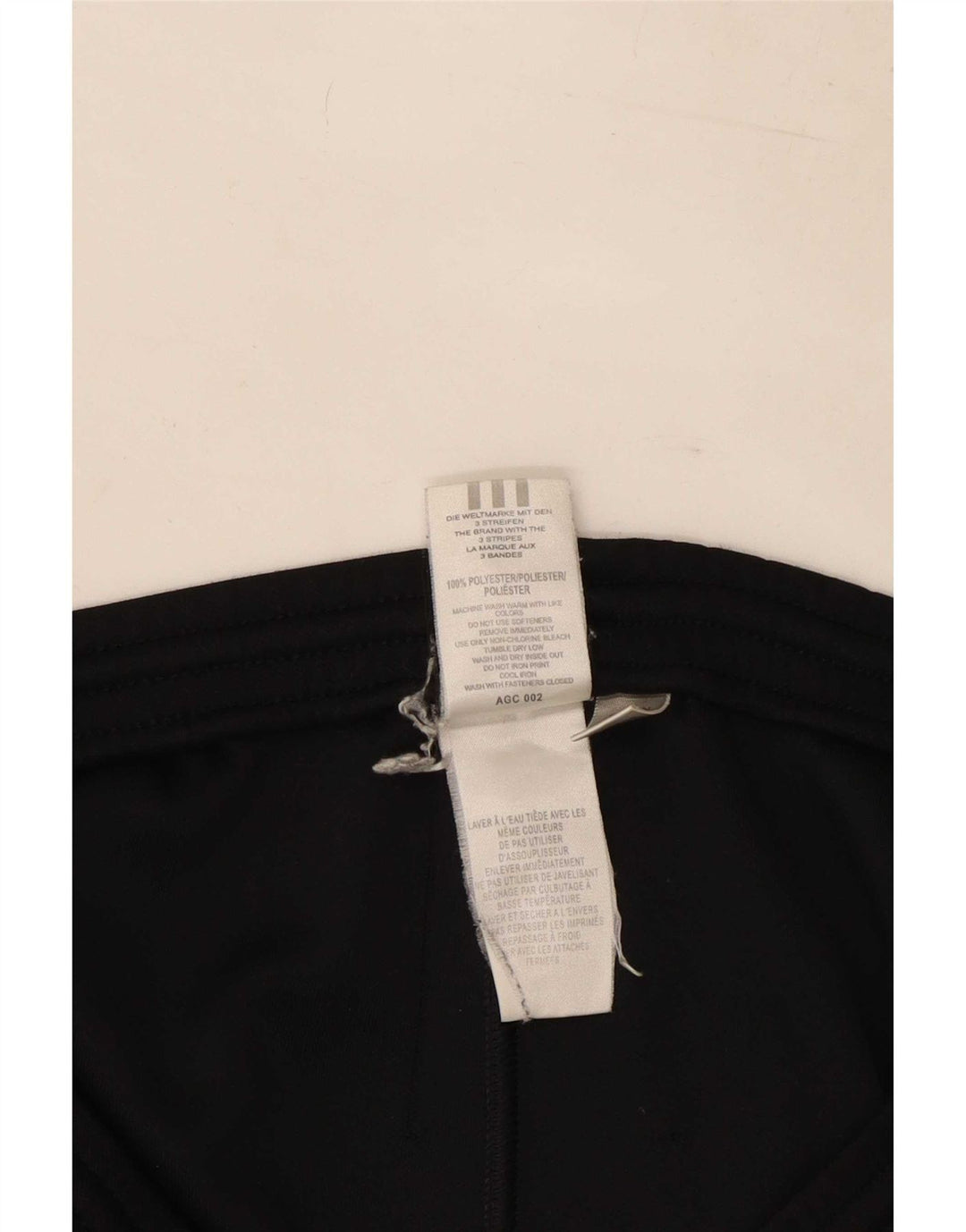 Pantaloni de trening Adidas baieti 15-16 ani poliester negru