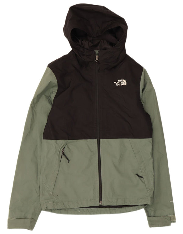 Jachetă de ploaie cu glugă The North Face Dryvent pentru bărbați UK 34 XS, verde, colorblock