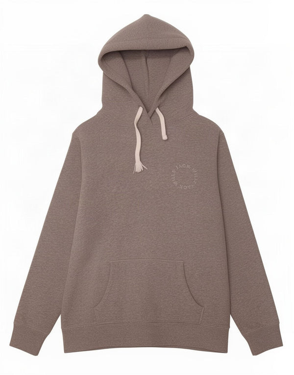 Jack Wills Pulover supradimensionat pentru femei UK 10, bumbac cu pete gri mic
