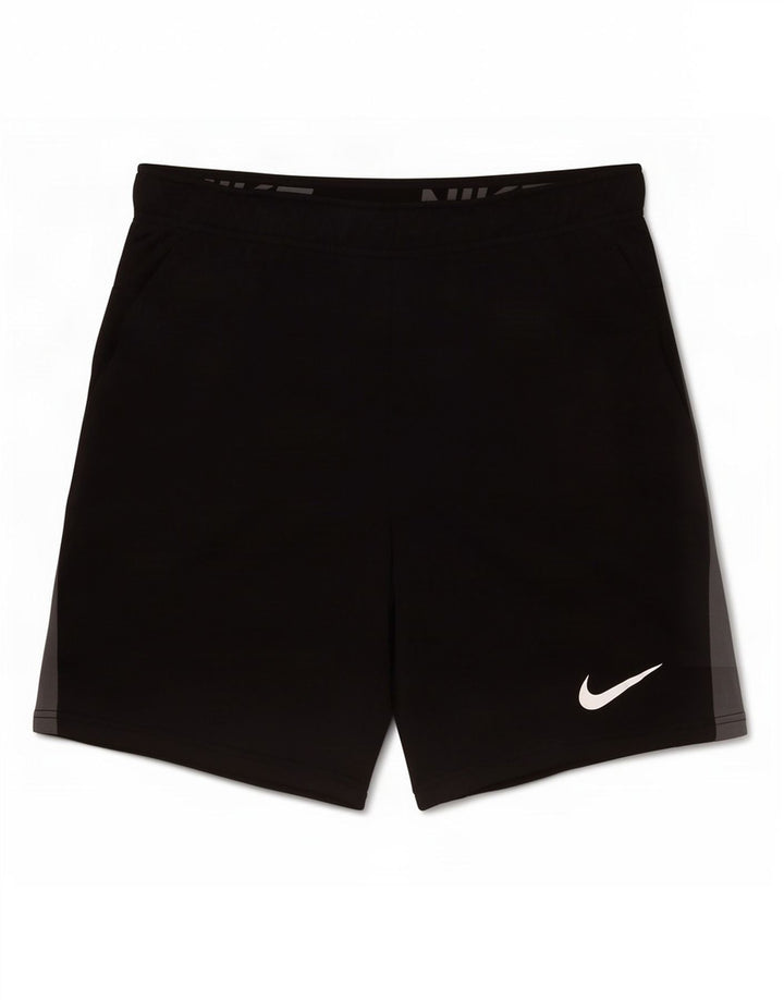 Pantaloni scurți sport Nike Dri Fit pentru bărbați, negru mediu, poliester color