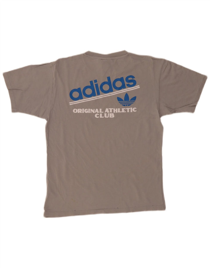 Tricou grafic pentru bărbați Adidas Top mic gri