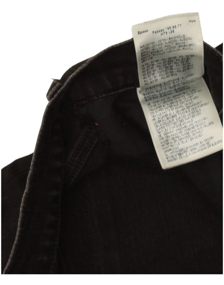 Blugi Lee Luke Slim pentru bărbați W31 L31 bumbac negru
