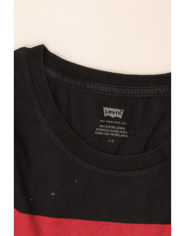 Tricou grafic Levi's pentru femei Top UK 14 Large Black