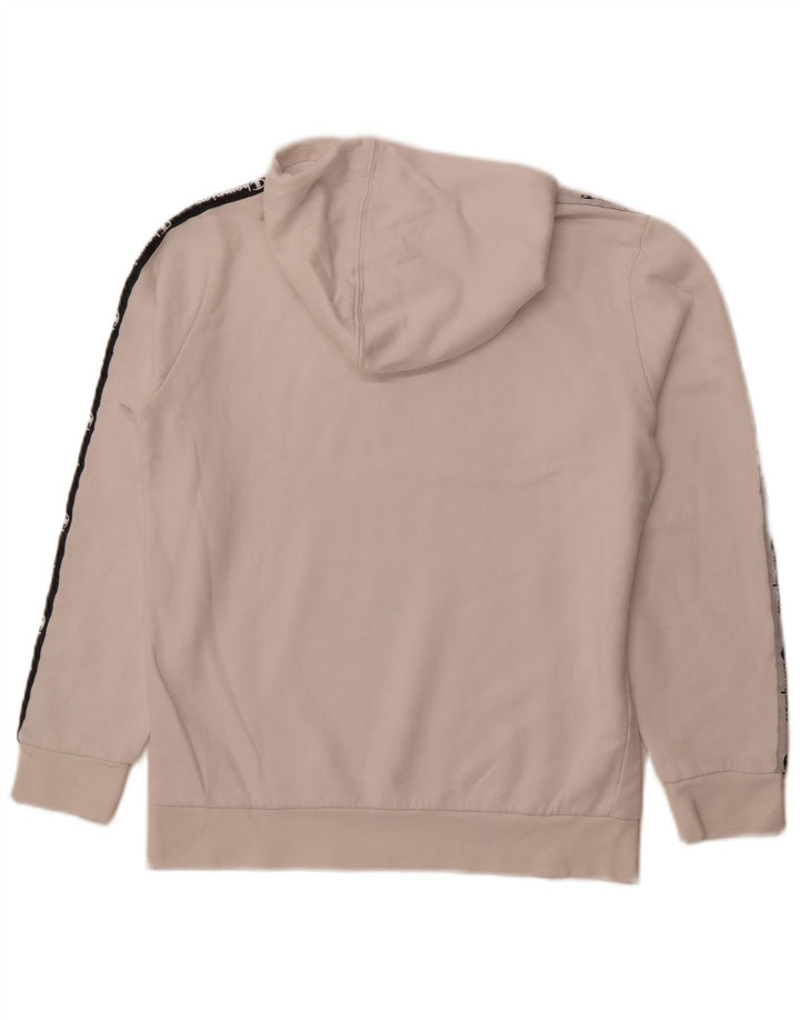 Pulover cu glugă grafic pentru băieți CHAMPION 13-14 ani XL, alb, bloc de culoare