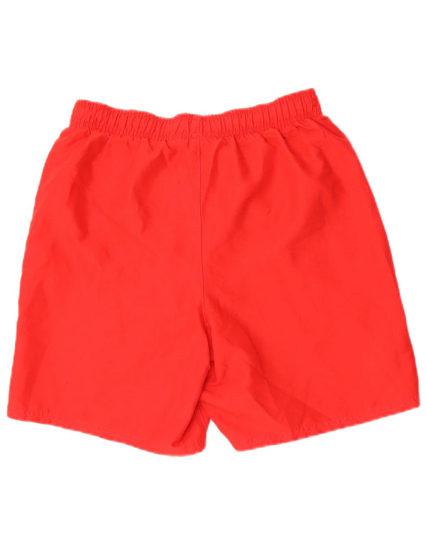 Pantaloni scurți sport Nike pentru bărbați, poliester roșu mediu
