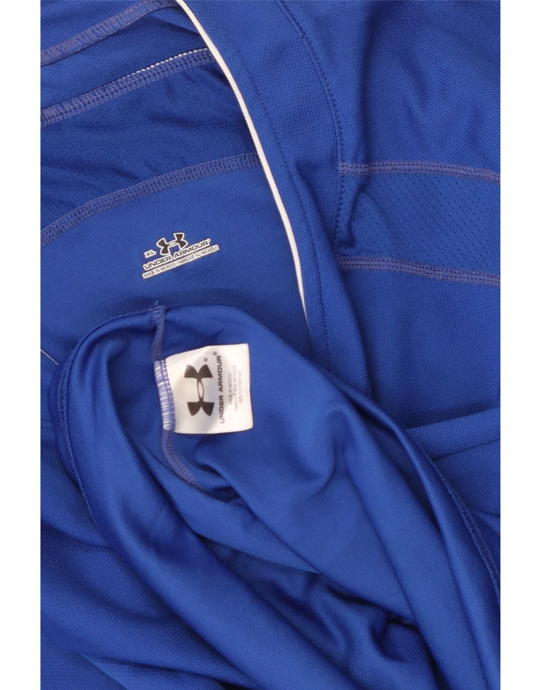 Tricou de baseball pentru bărbați UNDER ARMOUR Top XL poliester albastru