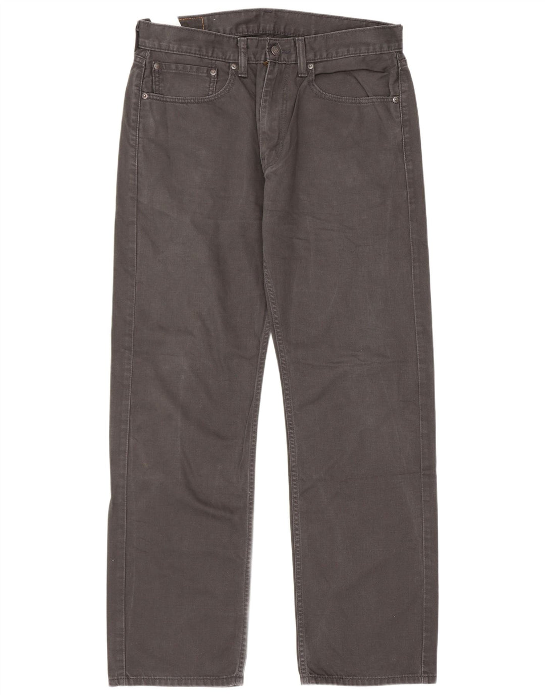 Blugi drepti pentru bărbați Levi's 505 W34 L32 bumbac gri