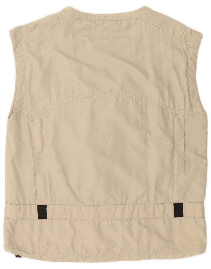 CAMEL Mens Utility Gilet EU 52 XL Beige Polyamide