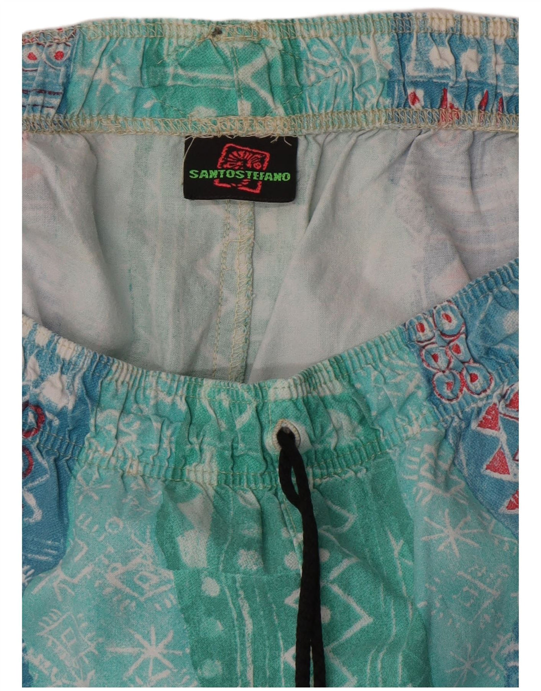 Pantaloni de trening pentru bărbați Santos Tefano, mari, albastru, geometric